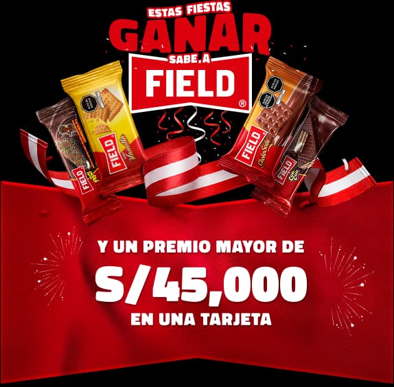 Premios Promo Field Invierno 2026: tarjeta de S/45,000 y premios de S/200 vía Yape o Plin