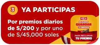 Paso 3: Participa por el sorteo y gana premios